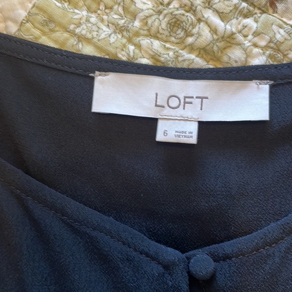 LOFT Black Dress - Picture 4 of 4